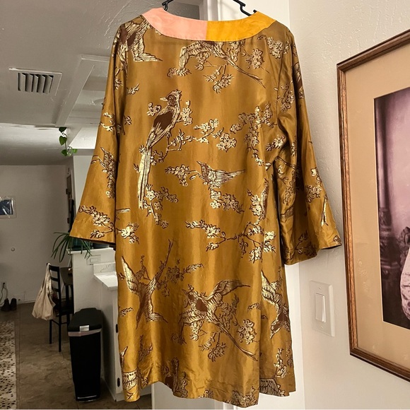 Anthropologie Eloise Till Blush Of Night Tallulah Bird & Floral Kimono
Robe - Picture 2 of 8